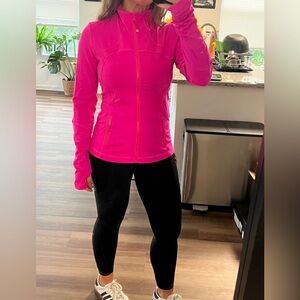 lululemon Bright Pink Zip Up